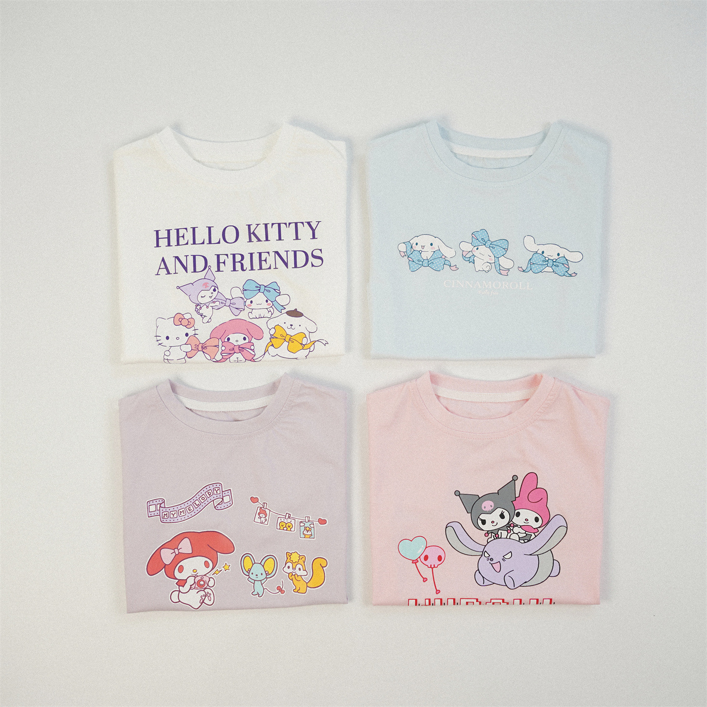 餅乾家🍪KITTY與他的朋友們短袖T恤(80-150)
