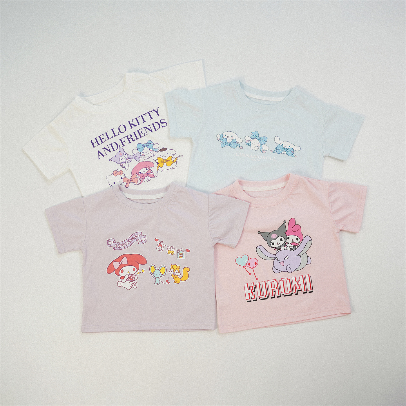 餅乾家🍪KITTY與他的朋友們短袖T恤(80-150)