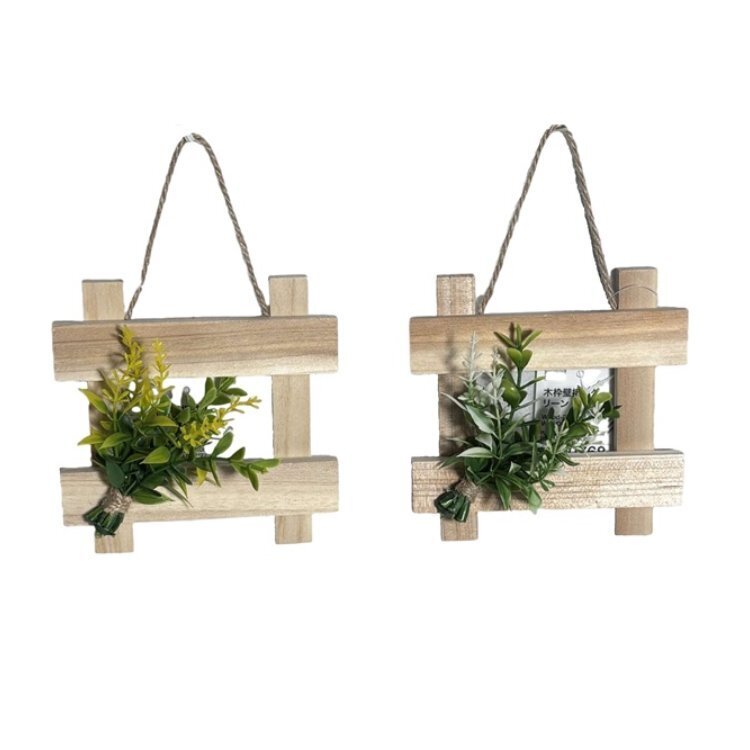 仿真裝飾植物/吊掛式木框