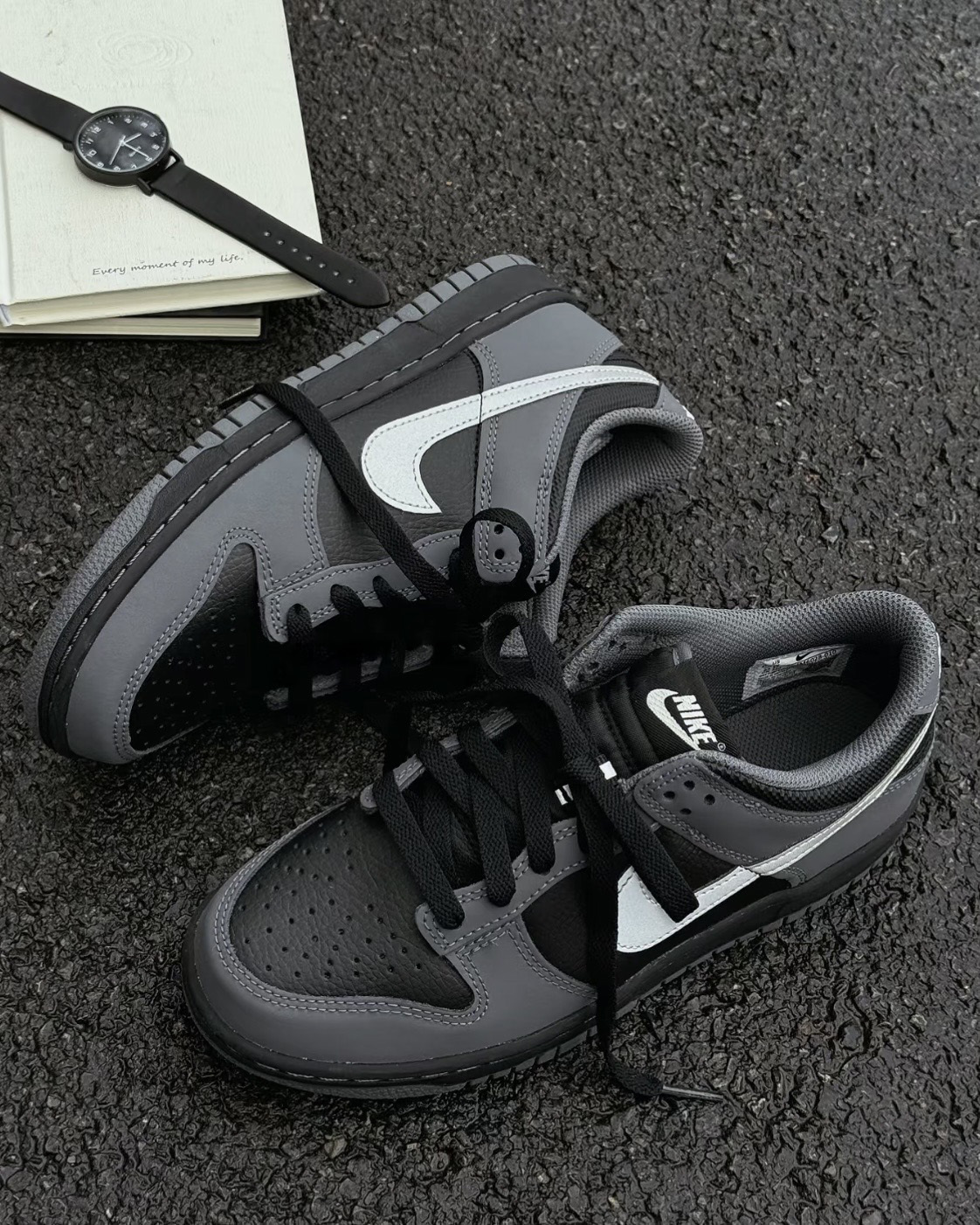 NIKE DUNK LOW SE GS 狼灰 灰黑 黑灰 大童鞋 IM6028-010 / 預購