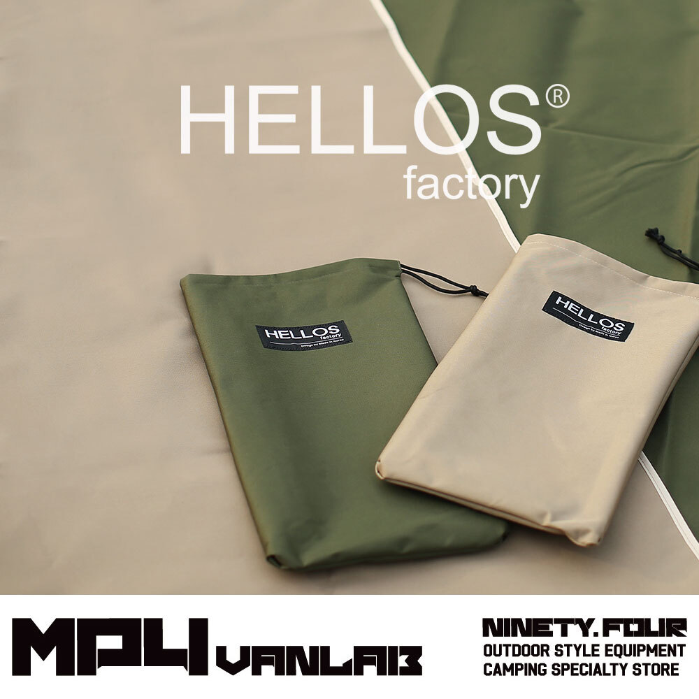 HELLOS｜Groundsheet 野餐墊 地墊 焚火墊