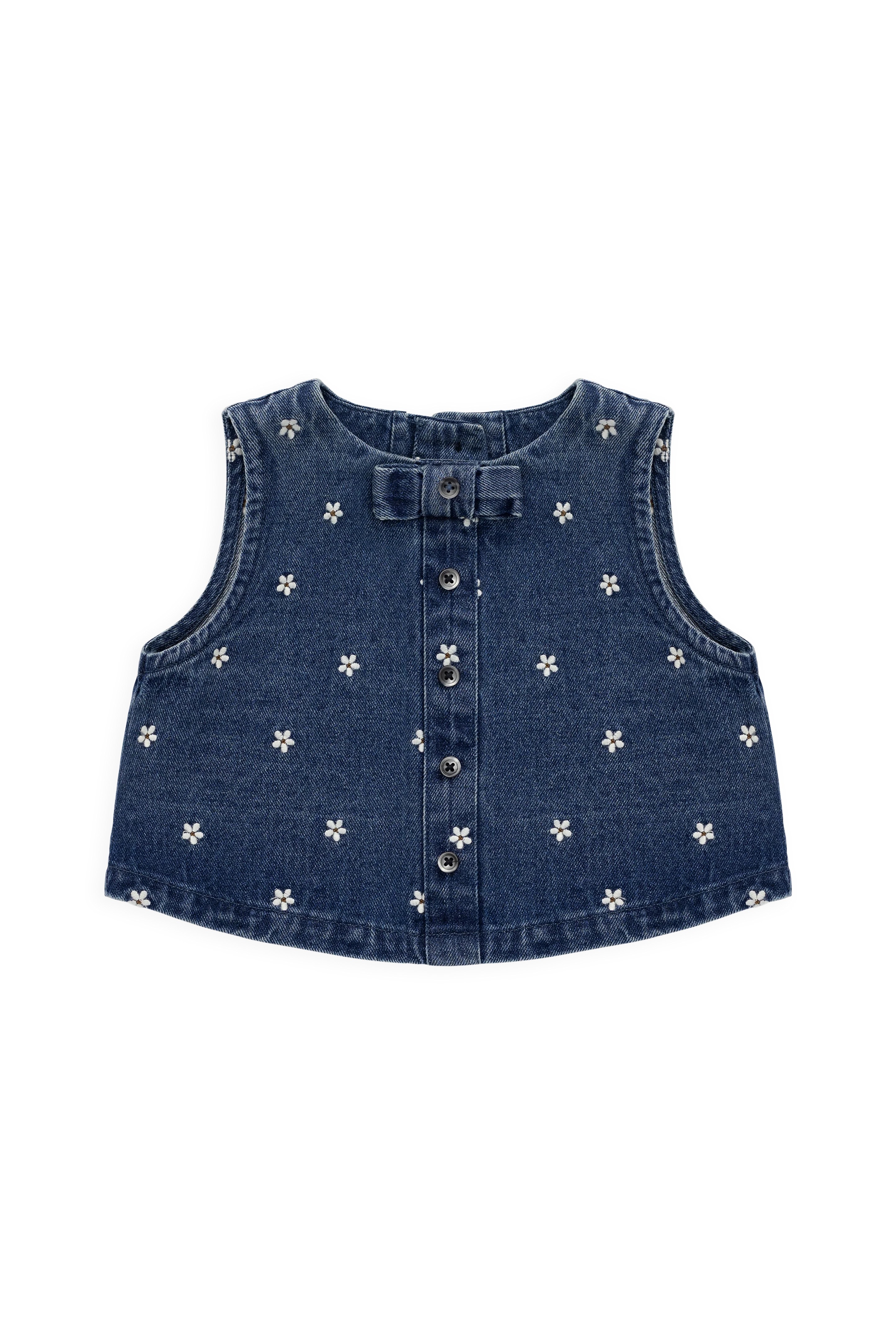 【預購】JAMIE KAY -Etta Top（Josie Floral Denim）
