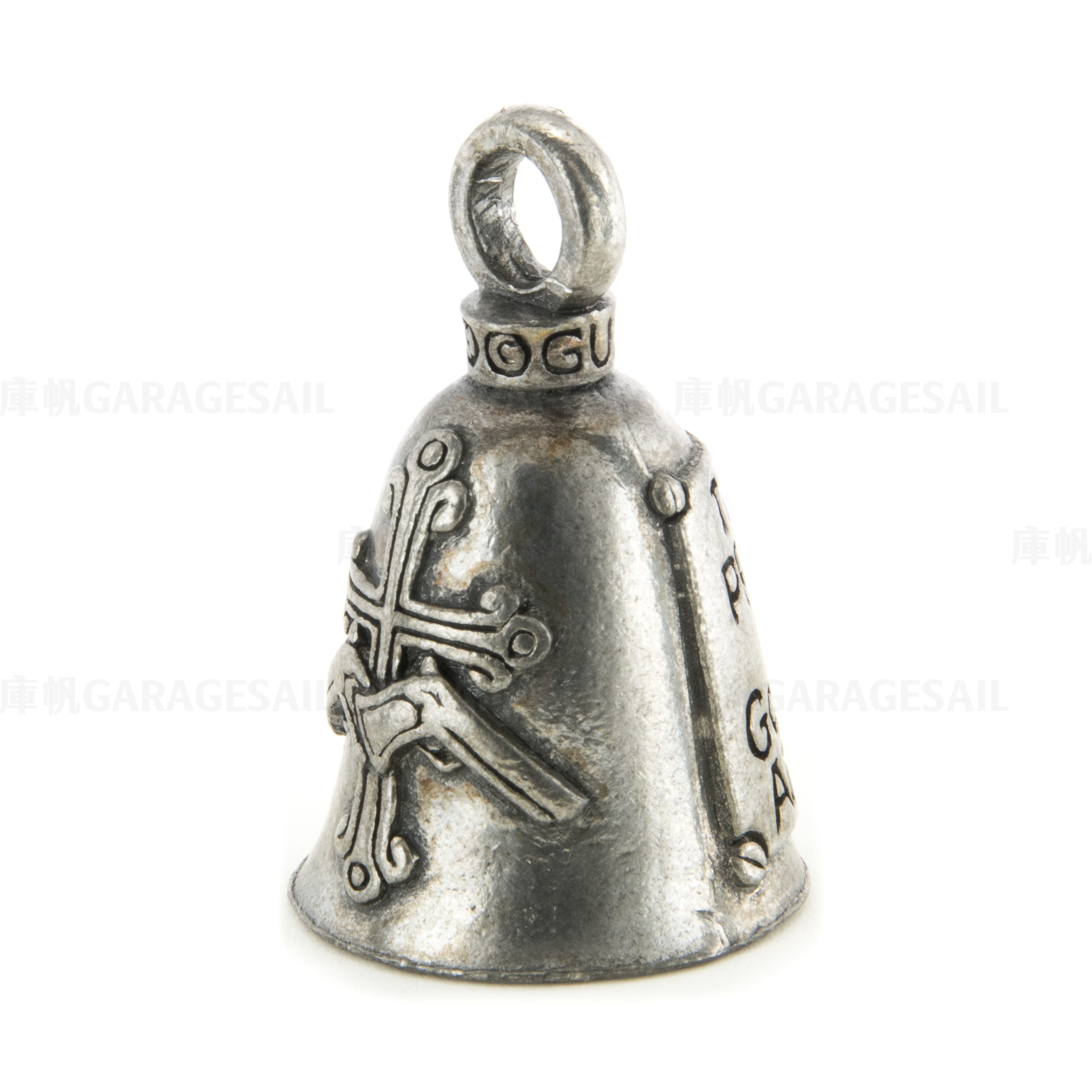 Guardian Bell This Bike Protected by the Good Lord and a Gun