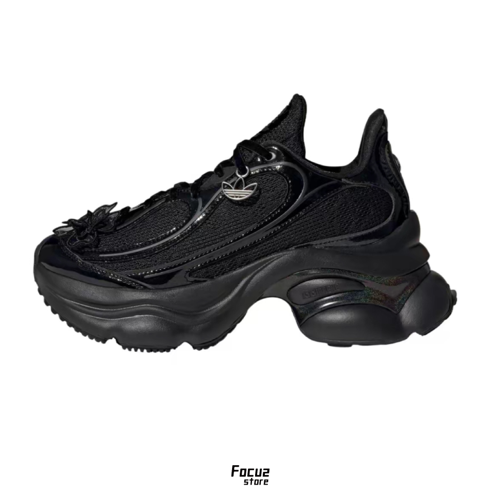 【Focus Store】預購 Adidas Originals Ozvenuz "Black Flower" 女款 黑色 小花 HQ2677