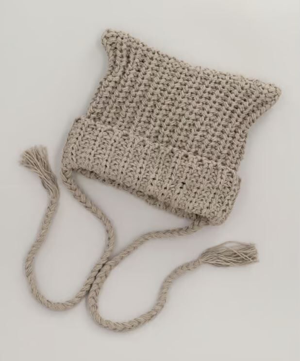 [預購] CA4LA MIAO CORD 貓耳粗針織帽