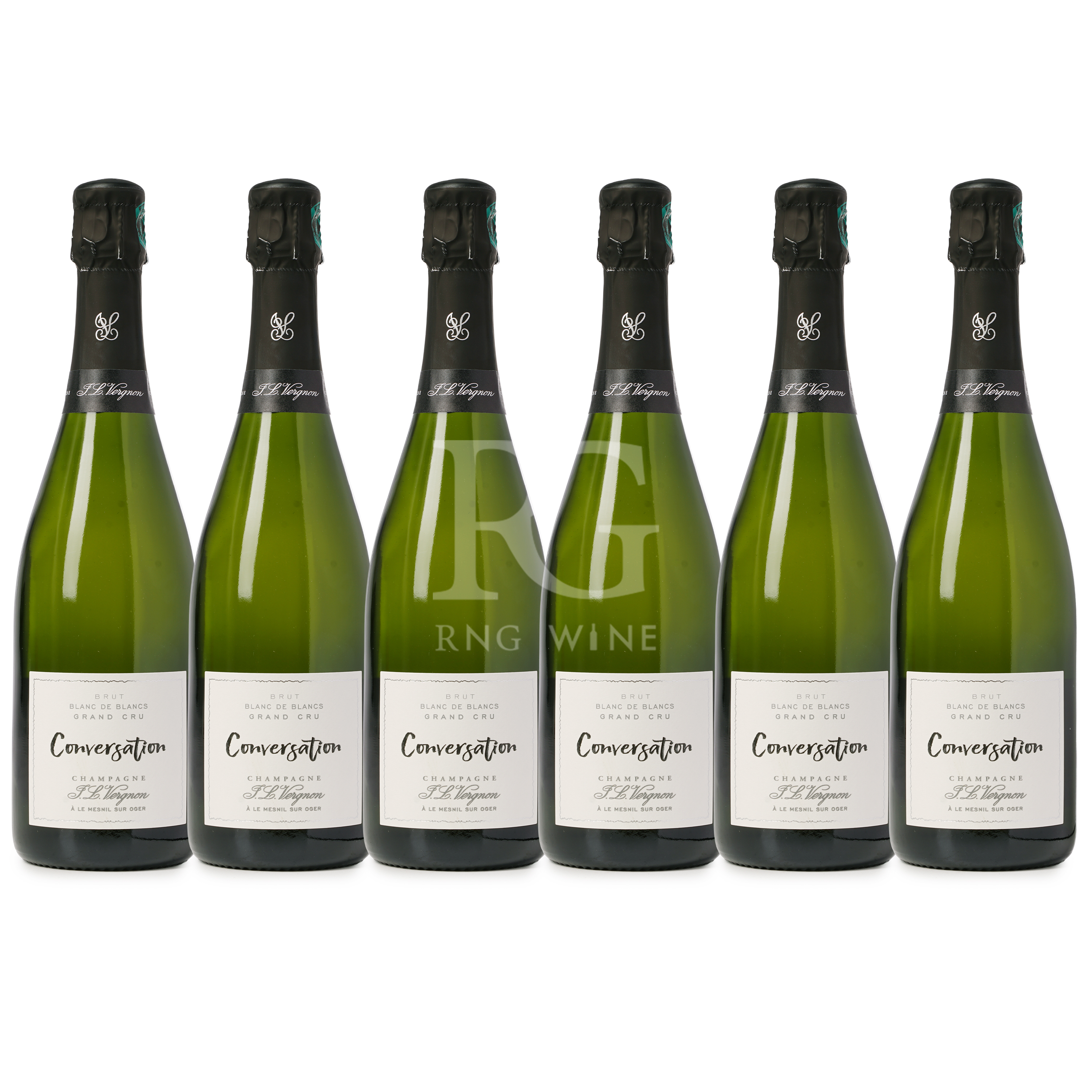 J.L. Vergnon Conversation Blanc de Blancs Grand Cru Brut (RP90) - 6 Bottle Pack