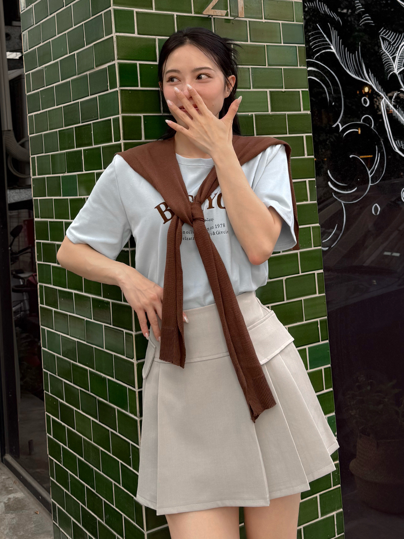 A3258-英文字母T(附披肩)