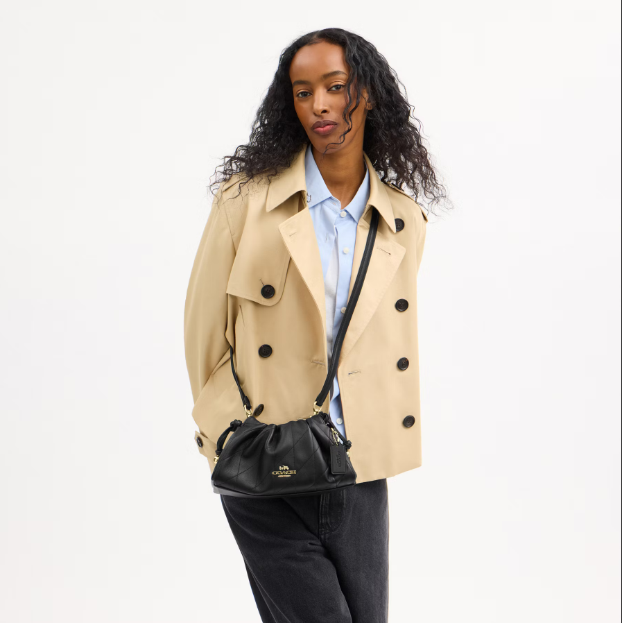 【直播】Coach LX021006 FAYE 單肩手袋（黑色）