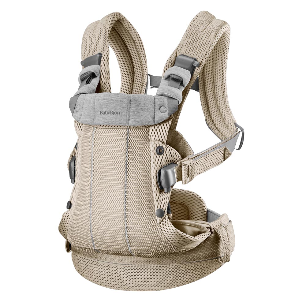 Babybjorn - Harmony 3D透氣嬰兒揹帶 (沙灰色)