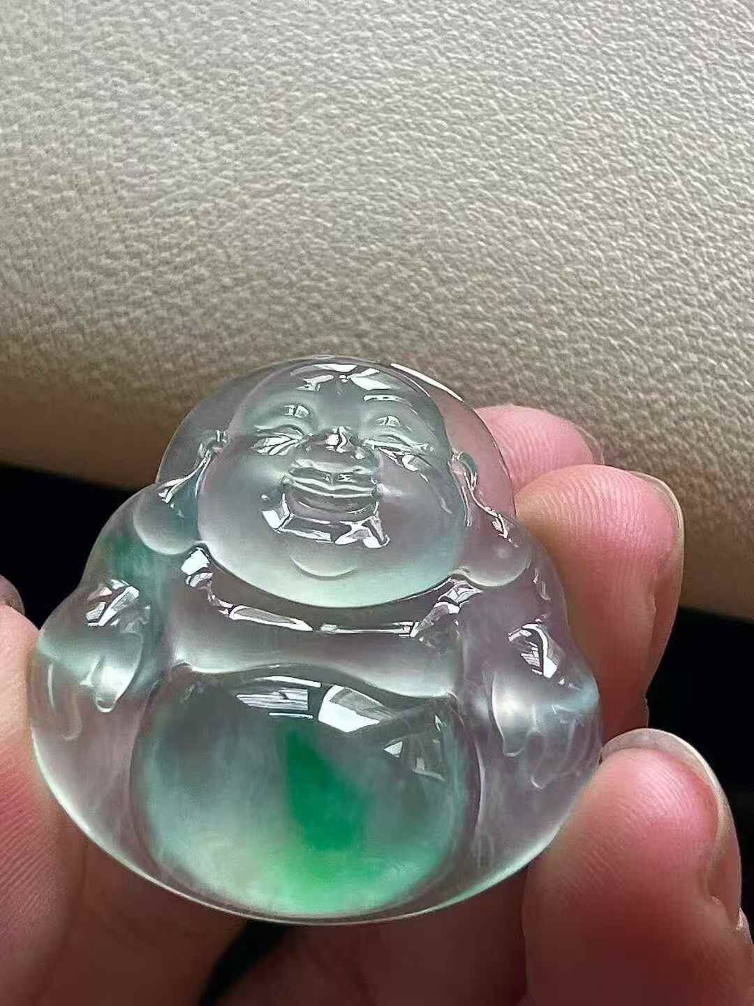 翡翠坐佛,天然翡翠A玉, 緬甸玉, Jade, Jadeite