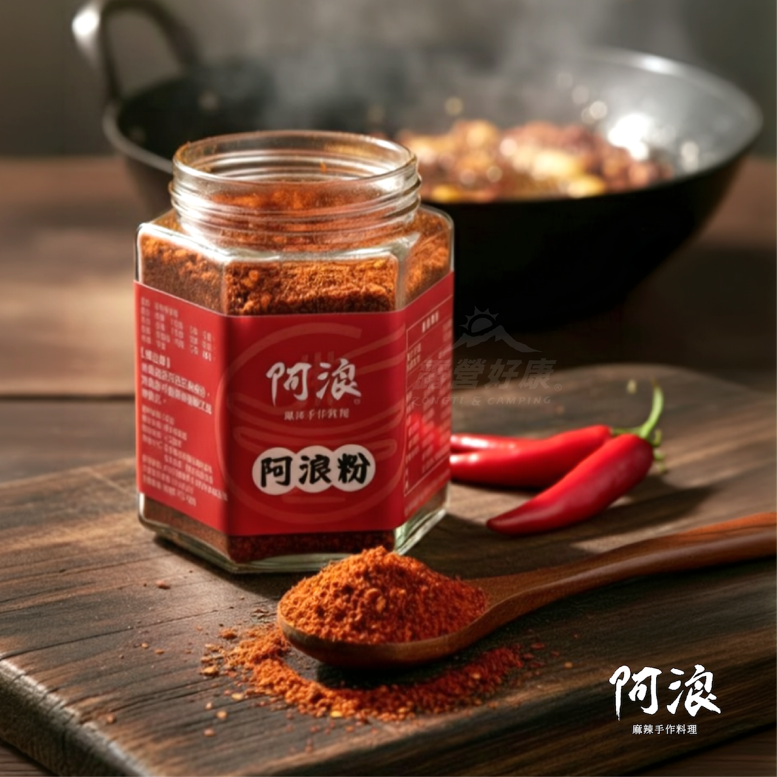 阿浪手作麻辣調味料 (阿浪粉/阿浪蒜)