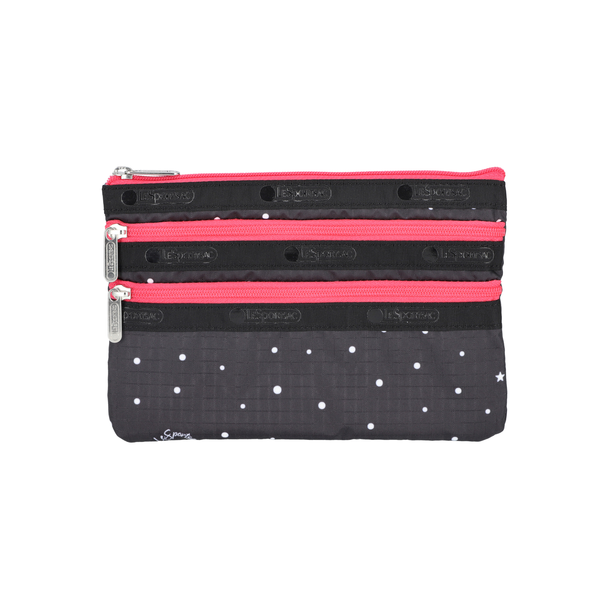 三拉鍊化妝袋 (BLISS DOT ACC PK)