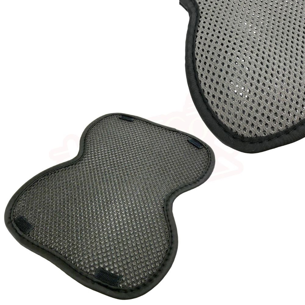 安全帽內襯米諾竹炭墊｜MIT台灣製 3D纖維網布 透氣吸汗 抗菌除臭 可拆洗 安全帽內墊【輕鬆購五金百貨】