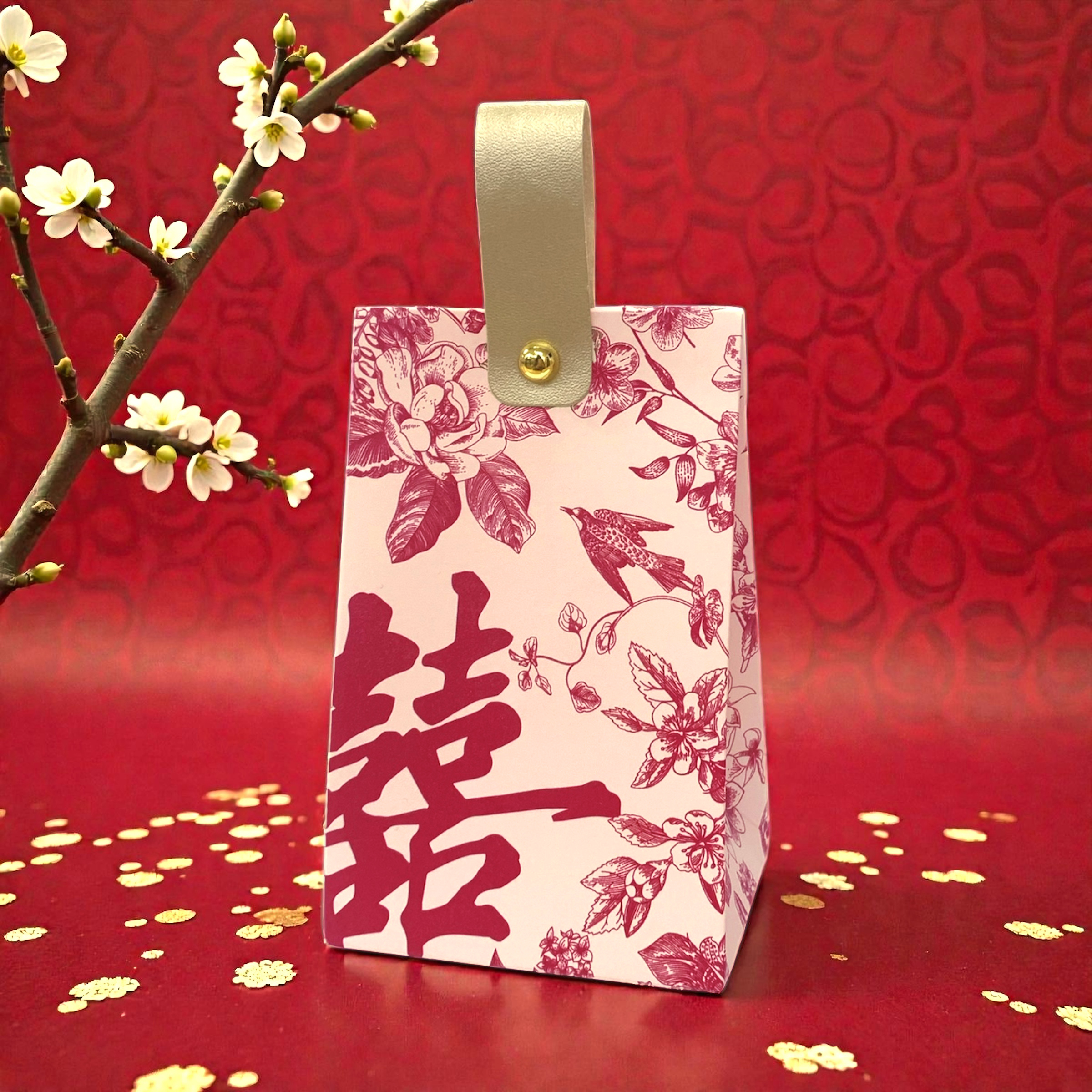 婚宴回禮 禮盒013 + 2包自選茶包 (15種口味可選)