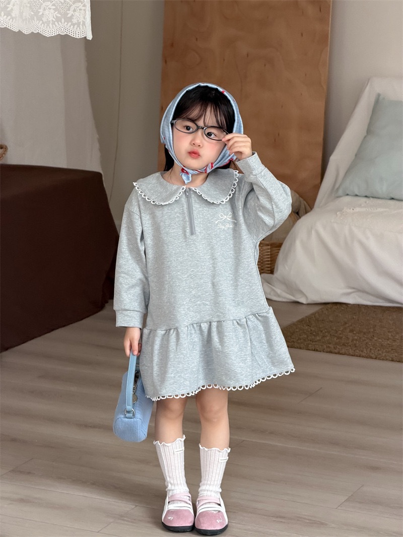 2026SS SPRING ｜女孩學院風蝴蝶結裙子  ˚ ༘