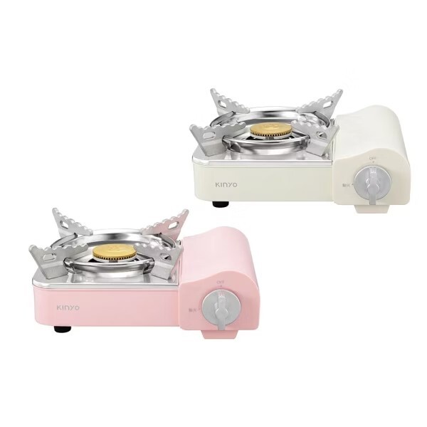 福利品出清【KINYO】 迷你卡式爐KGS-7588 象牙白