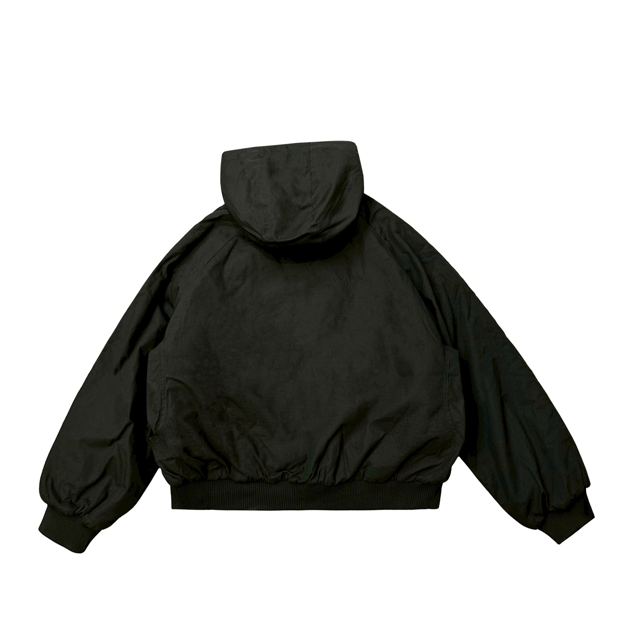 XCTRL 厚毛雙面穿短版外套-黑