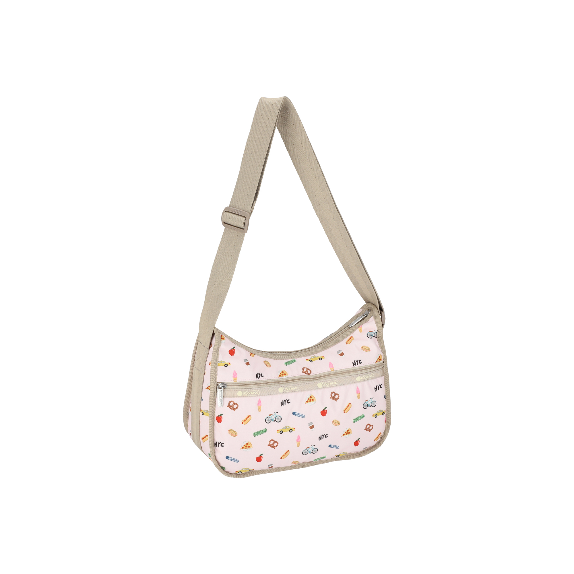 CLASSIC HOBO 經典斜揹袋 (NYC ICONS PINK)