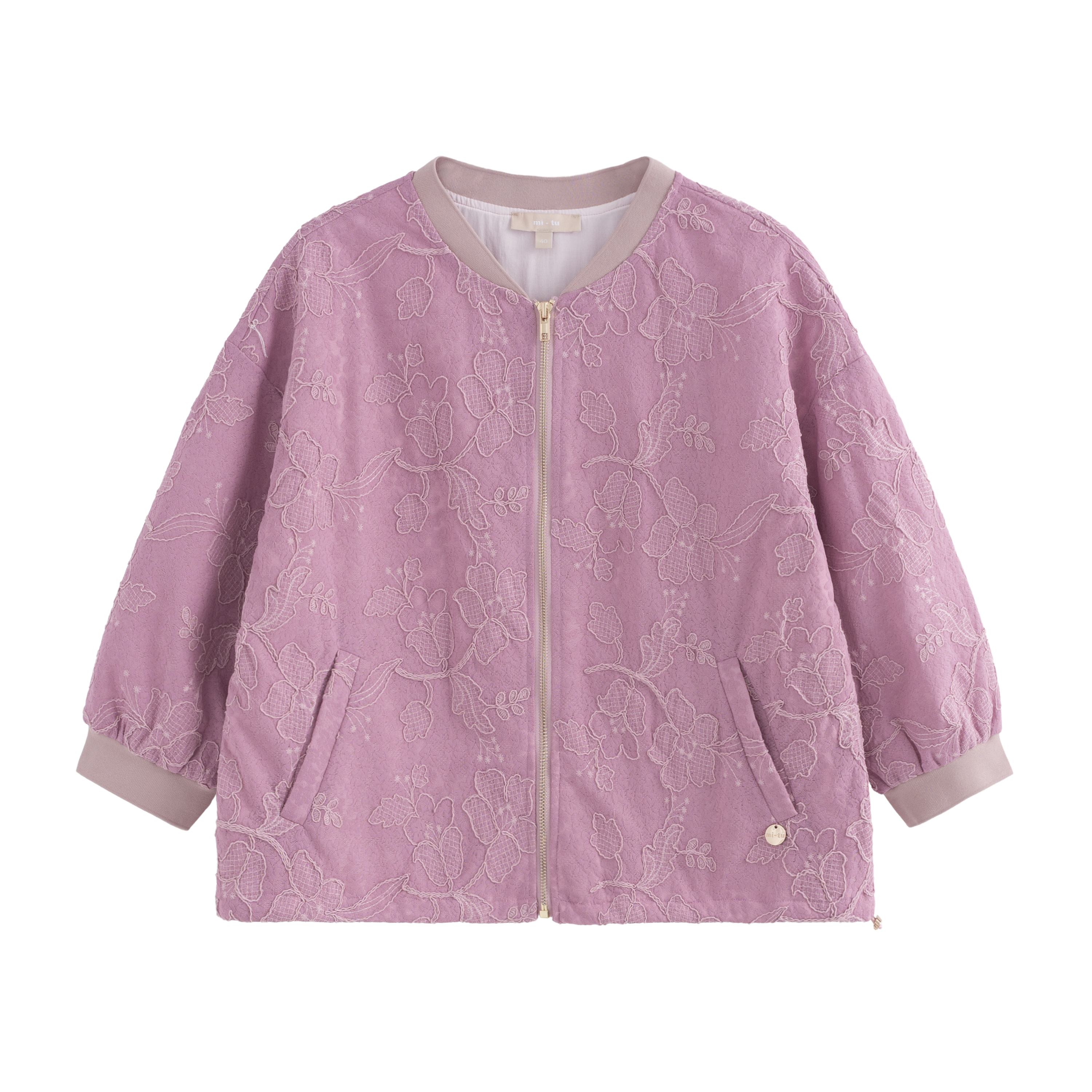 mi-tu蕾絲鉤花外套