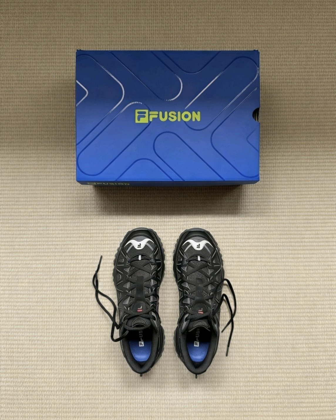 【預購】FILA FUSION FREEROAM 漫遊鞋 黑色 T12M611541FBS