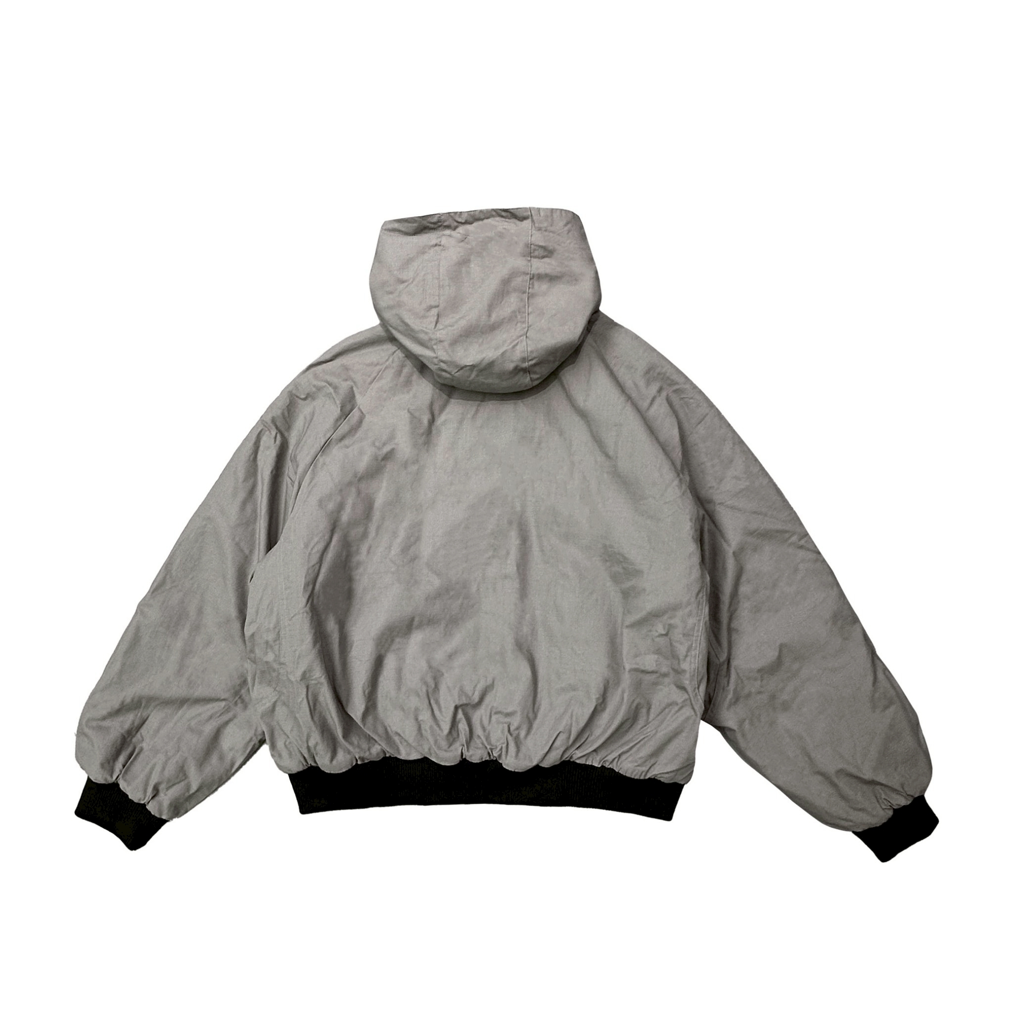 XCTRL 厚毛雙面穿短版外套-灰