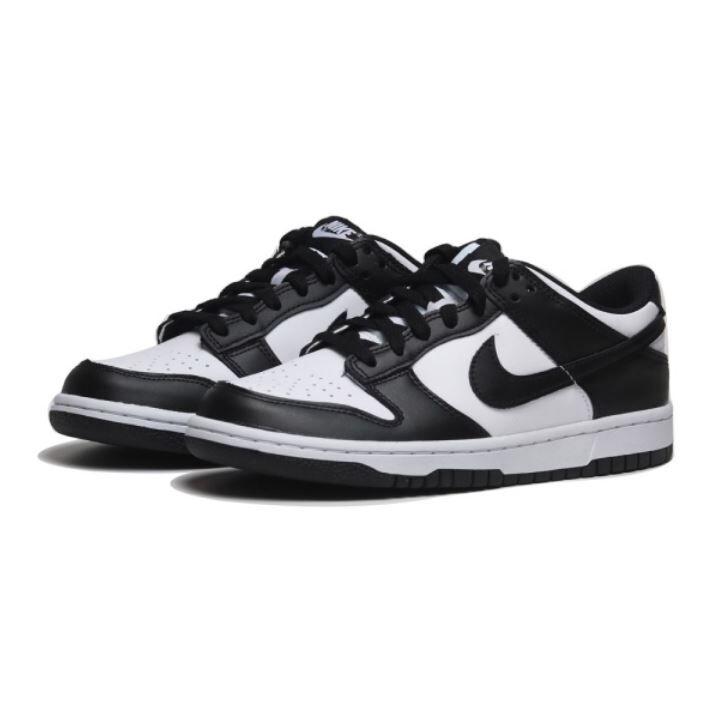 NIKE 休閒鞋 DUNK LOW GS 黑白 熊貓 大童 女 CW1590-100
