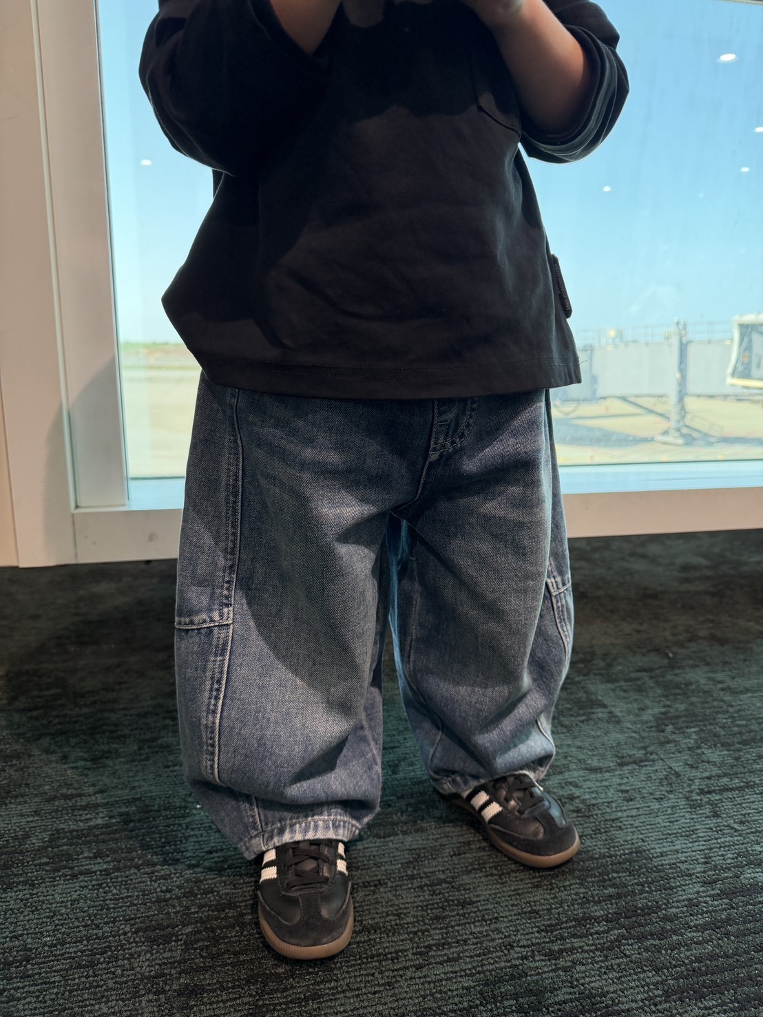 A04116自訂款刷色牛仔褲