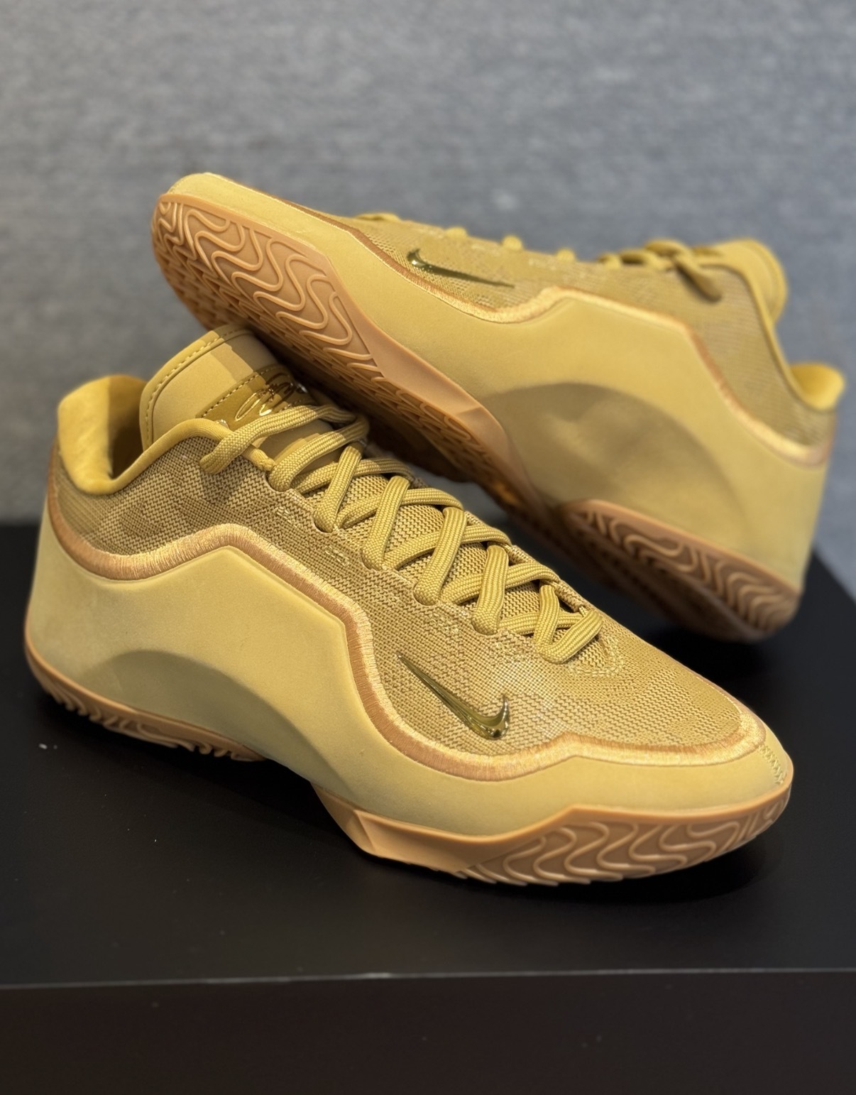 男鞋 NIKE LEBRON 23 'Honor Society' 金色 緩震 實戰 運動 籃球鞋【IH1514-701】LBJ23