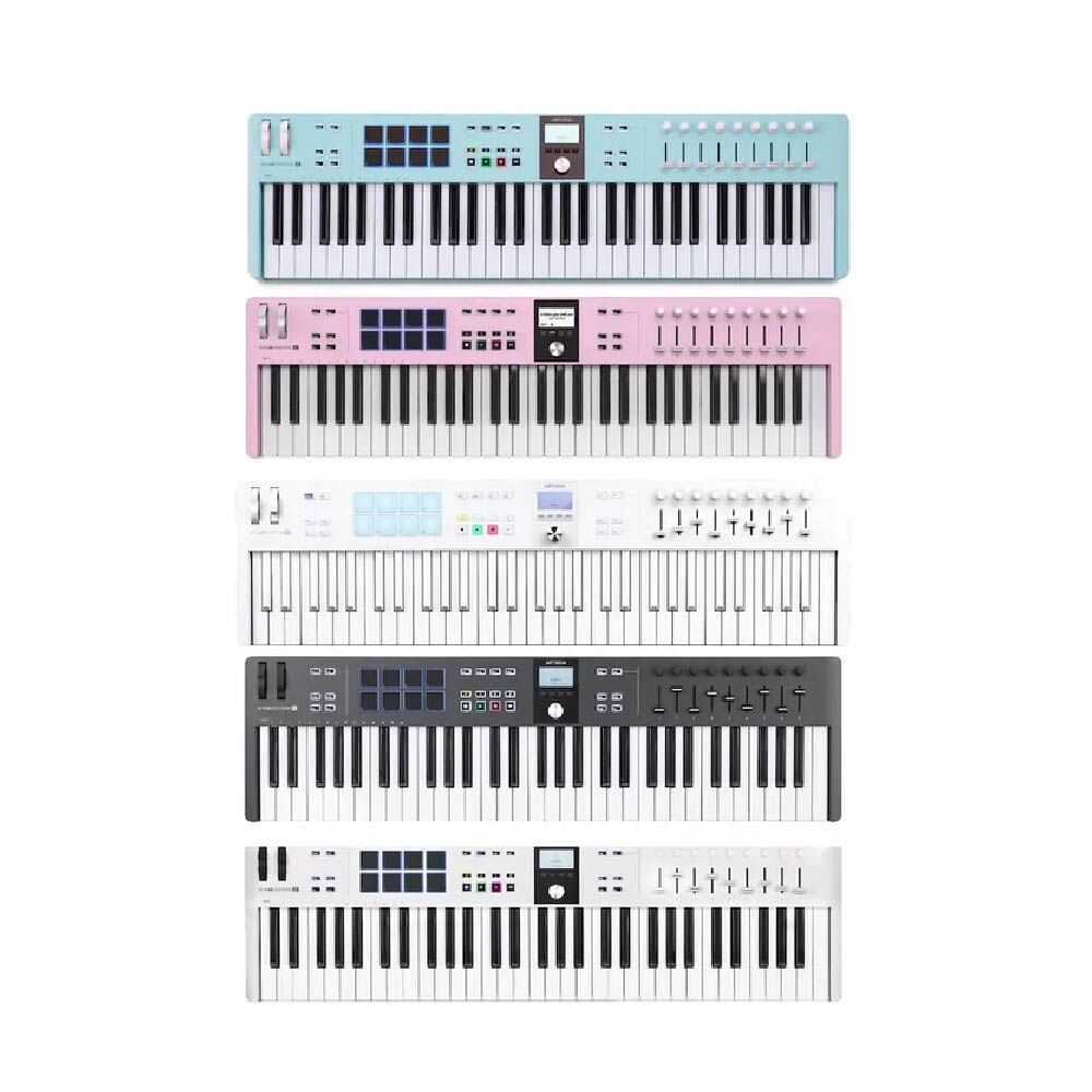 Arturia Arturia / KeyLab Essential 61 mk3 61鍵 MIDI鍵盤(5色) — 三峽鍵盤 / 鋼琴｜YA! 玩音樂