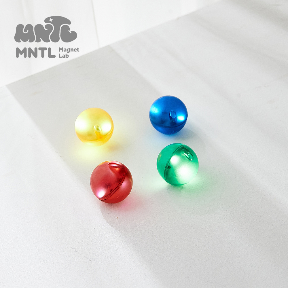 【MNTL】磁力積木/磁力片配件 |  酷亮球 Ball 2.0 - 經典色