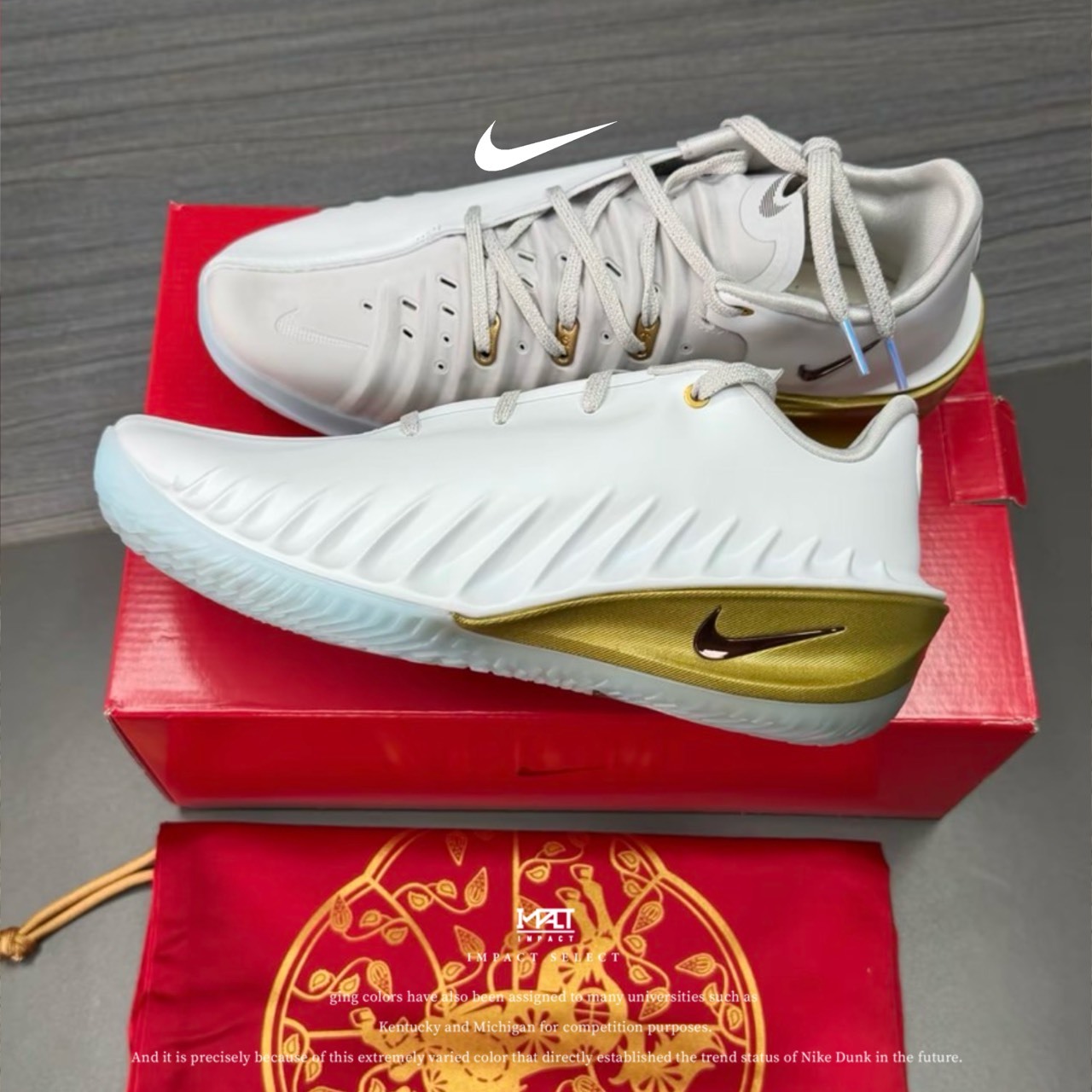 Nike GT Cut 4 "CNY" GT Cut 4代 馬年限定 白金戰甲 IB6728-100