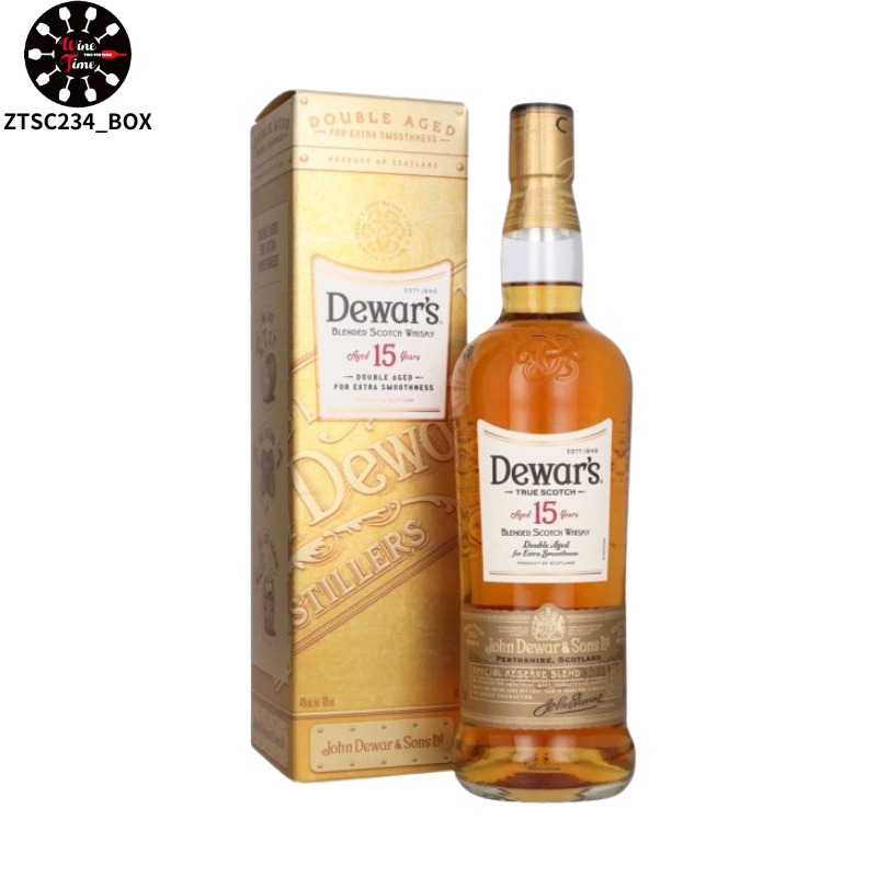 Dewar's 15 Year Old The Monarch Scotch Whisky 帝王15年蘇格蘭調和威士忌(金色紙盒裝)