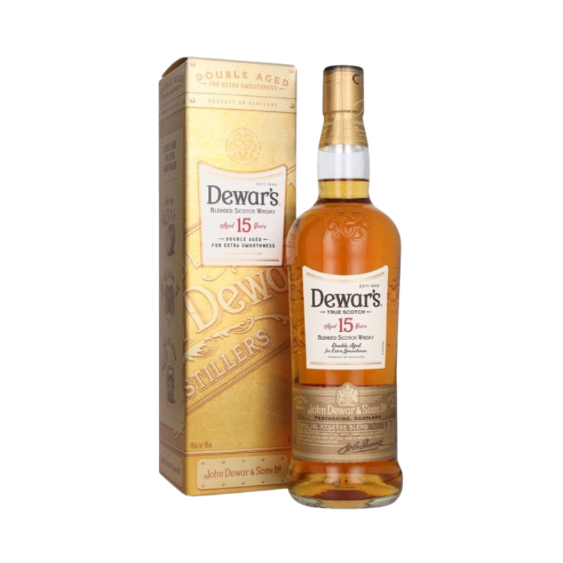 Dewar's 15 Year Old The Monarch Scotch Whisky 帝王15年蘇格蘭調和威士忌(金色紙盒裝)