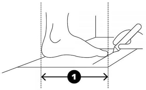【SALOMON】SKI Boots 尺寸參考測量方式