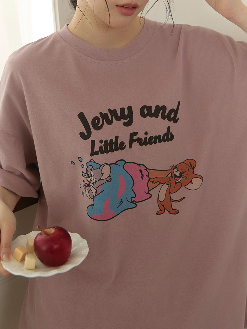 A3302-冰淇淋傑利鼠圖上衣