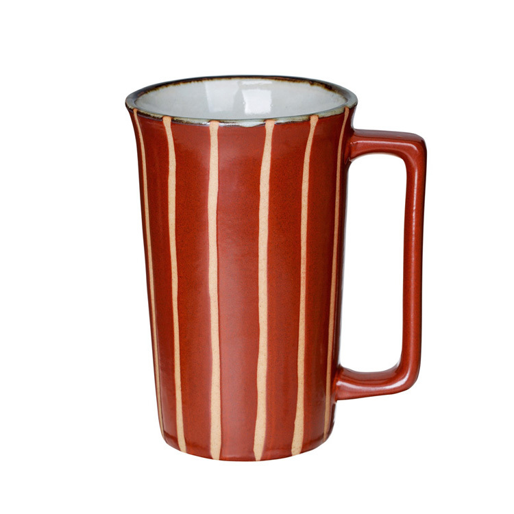 十草馬克杯(500ml)｜美濃燒｜兩款可選