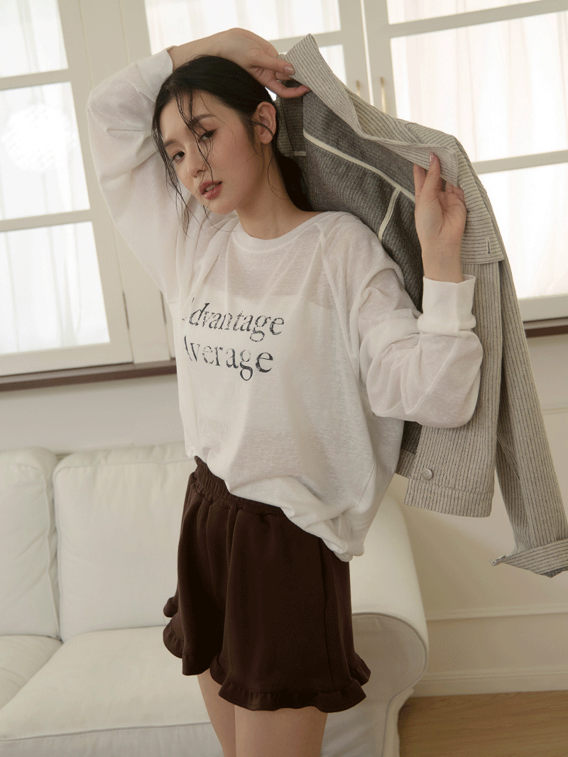 A3310-刷舊字母上衣