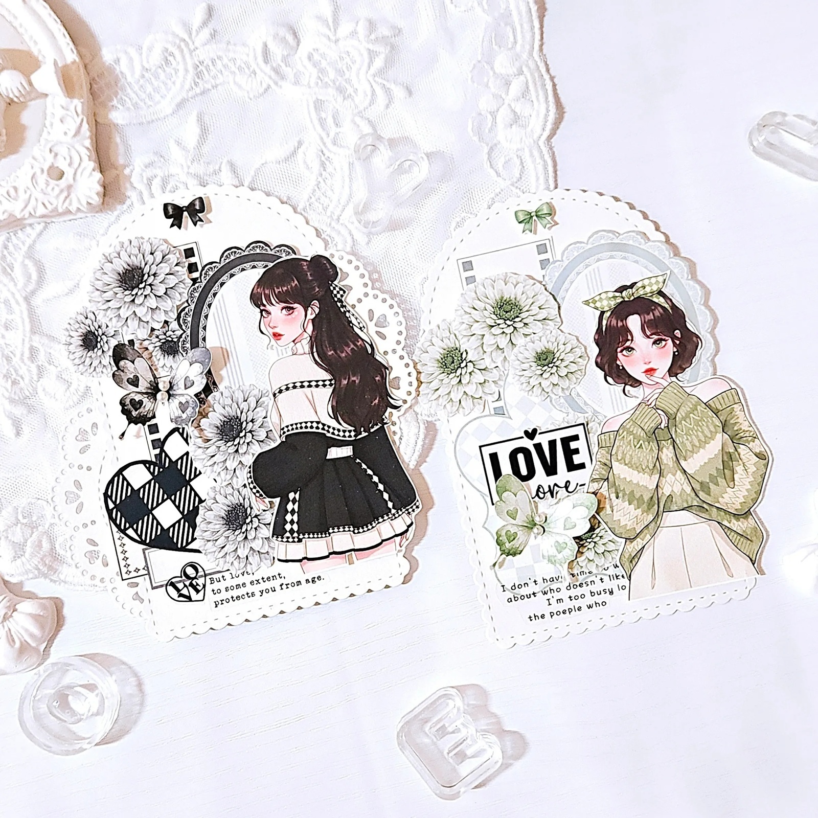 韓國 ggaggong．愛之檔案 亮面PET貼紙包