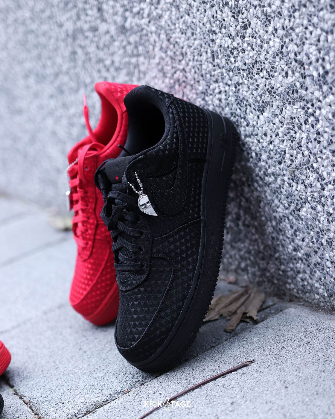 男鞋 NIKE AIR FORCE 1 LOW 'Valentine's Day' 黑色 情人節 AF1 低筒 休閒鞋【IB6836-001】VDAY