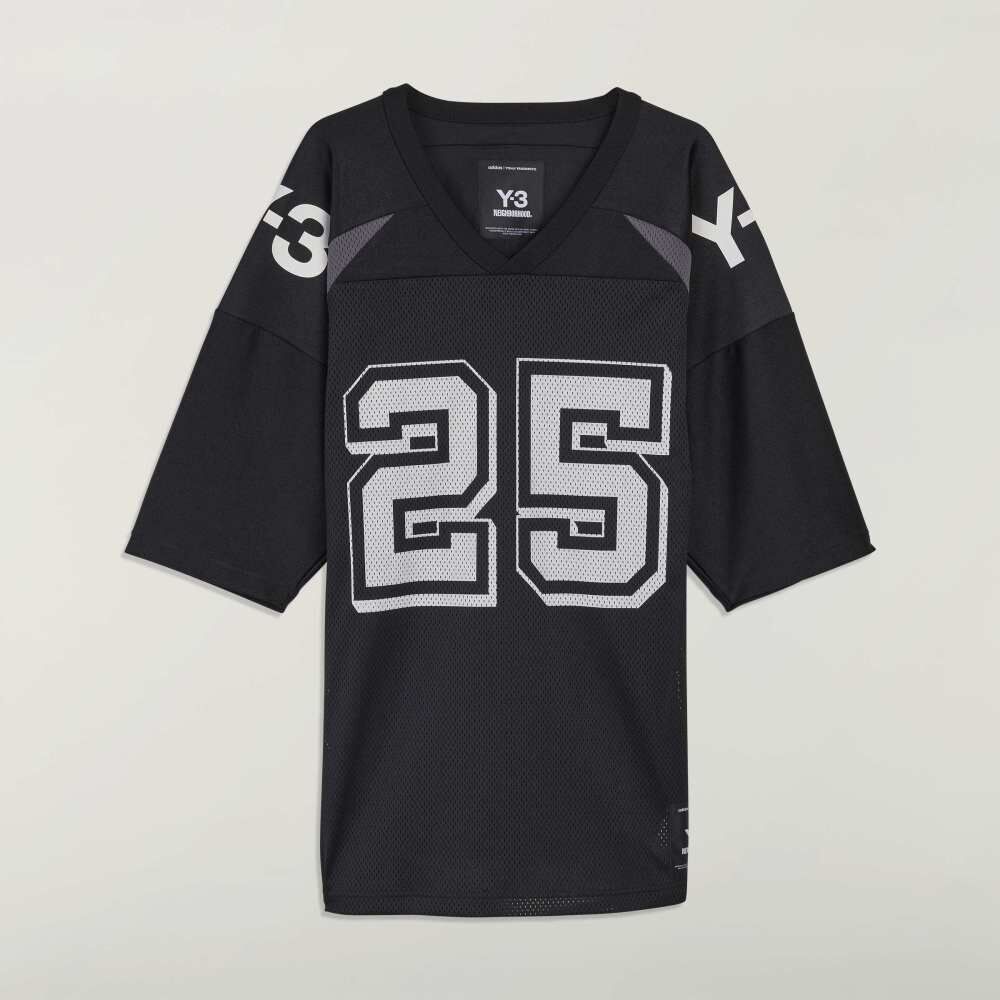 【 Y-3 x NBHD FOOTBALL JERSEY 限定短袖球衣 - 黑 】