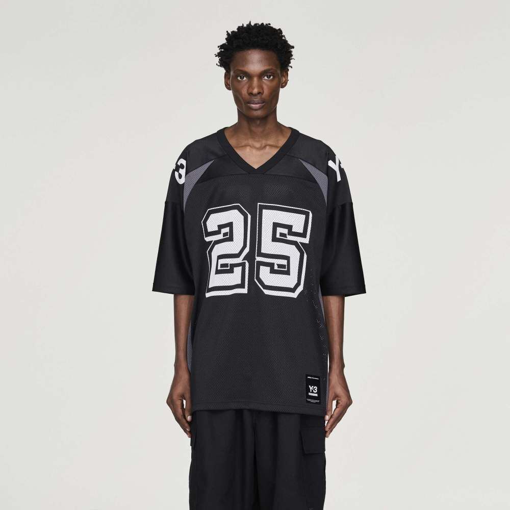 【 Y-3 x NBHD FOOTBALL JERSEY 限定短袖球衣 - 黑 】