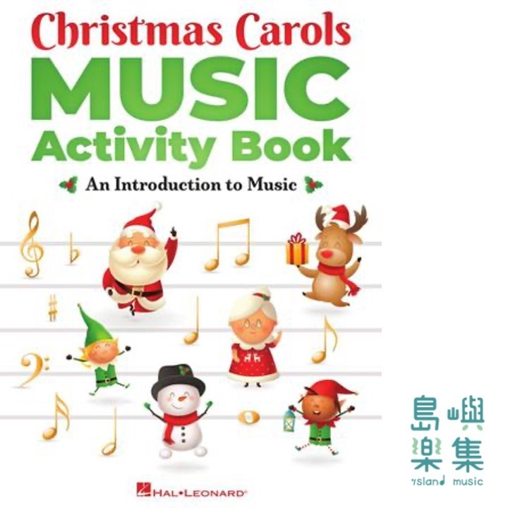 Christmas Carols Music Activity Book