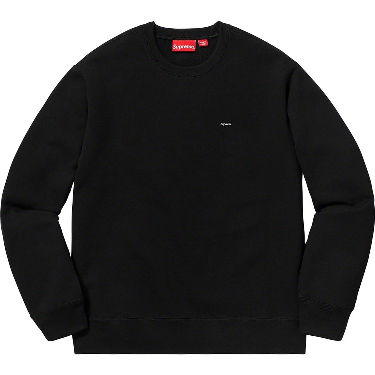 2019SS SUPREME Small Box Crewneck 左胸 布章 基本款 大學T 現貨