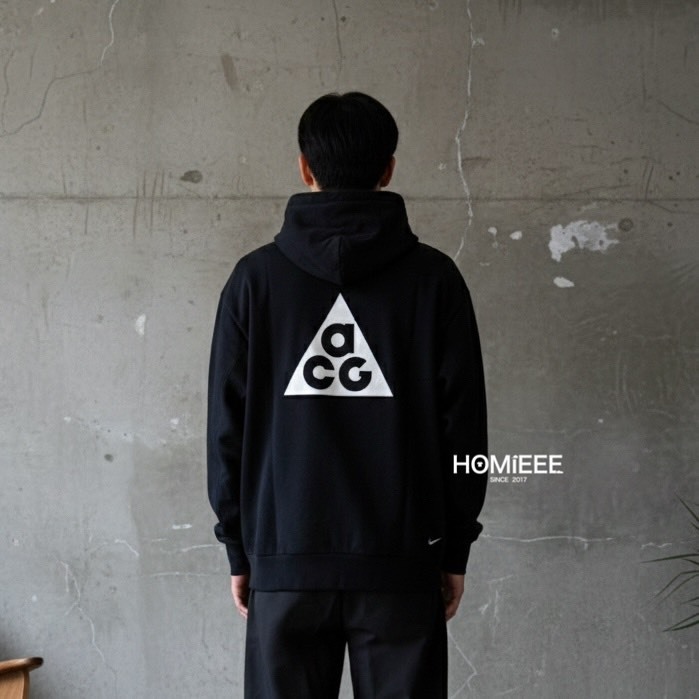 Nike ACG Hoodie 帽T 帽踢 經典 黑色 男女可穿 [IO9668-010]