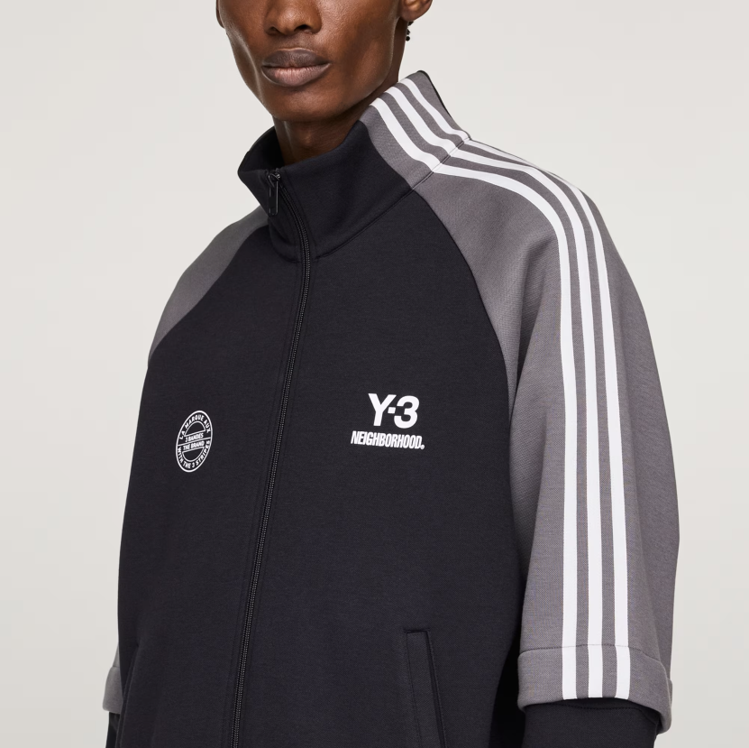 【 Y-3 x NBHD TRACK TOP 限定立領外套 - 黑 】