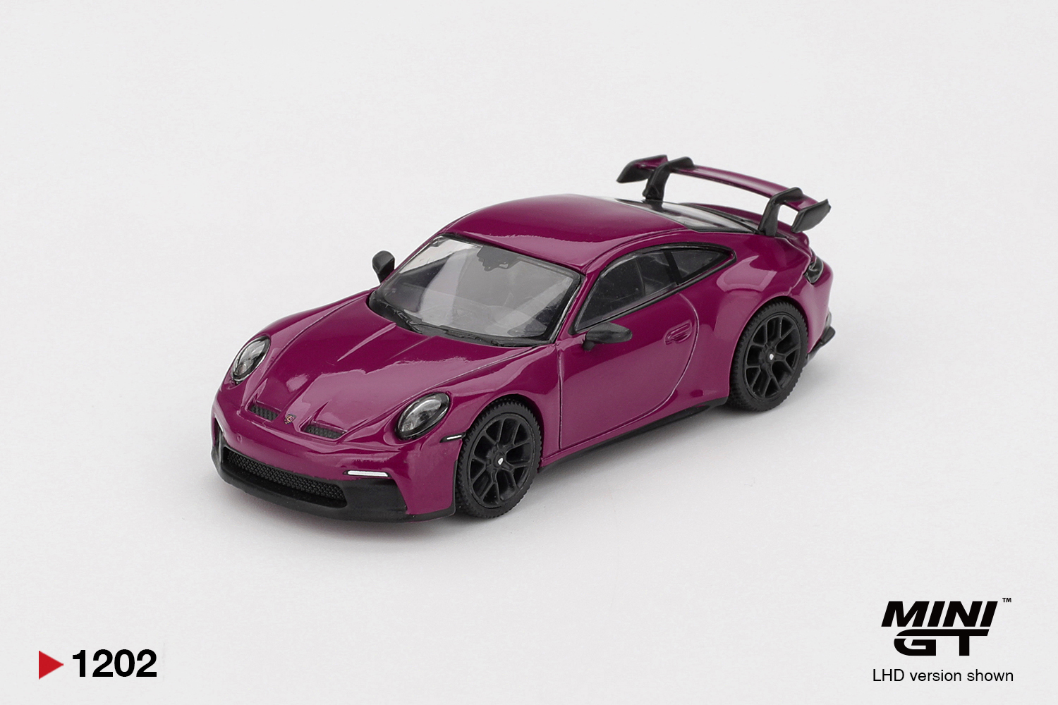 [預訂] MINI GT Porsche 911 (992.1) Rubystone Red Set