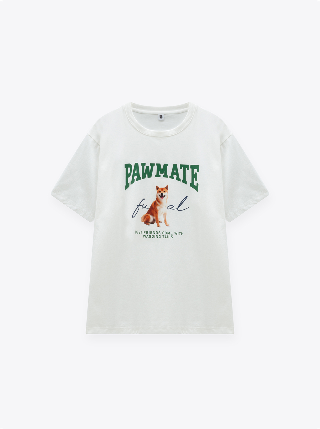 狗狗好夥伴印花TEE