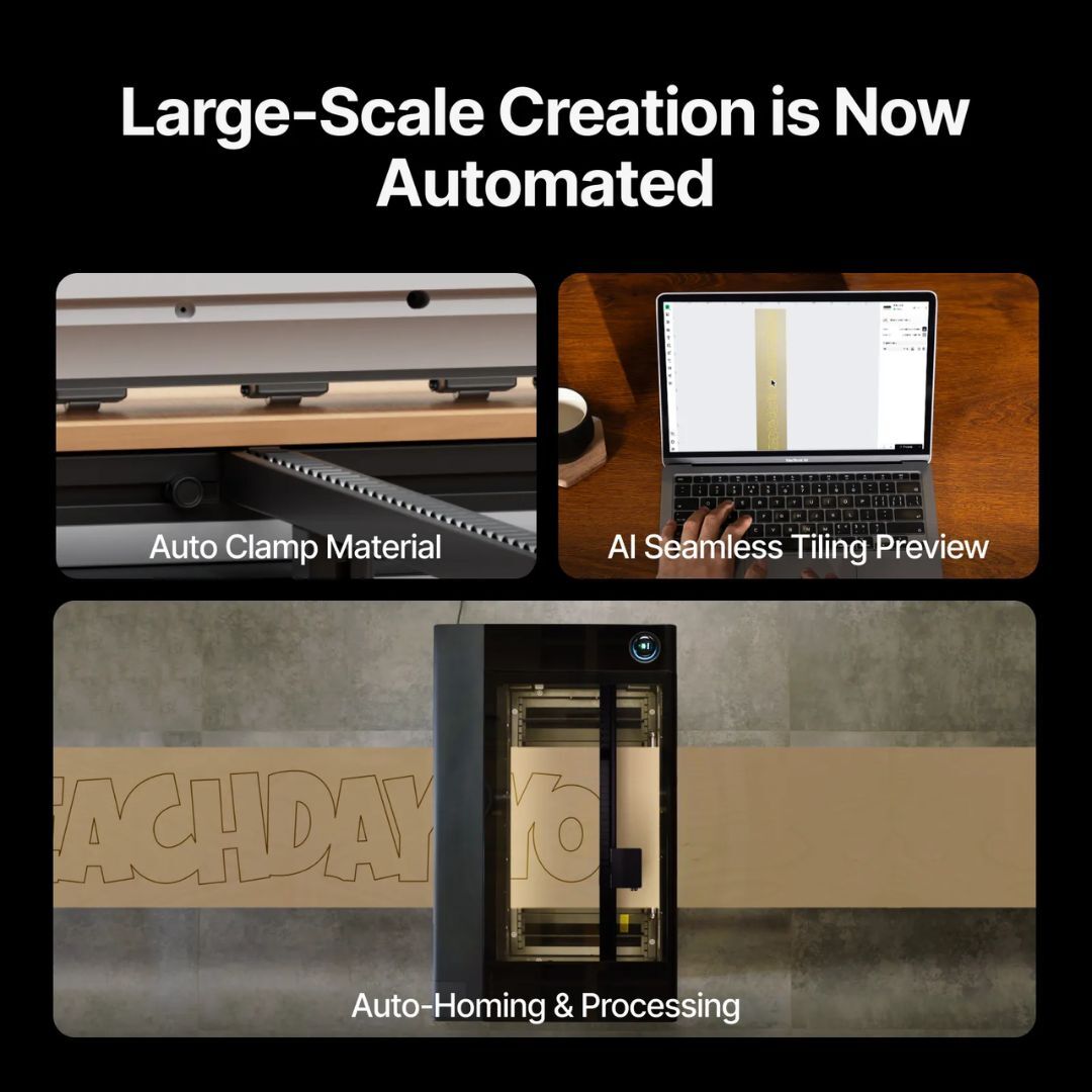 Makeblock xTool P3 智能送料傳送軌道