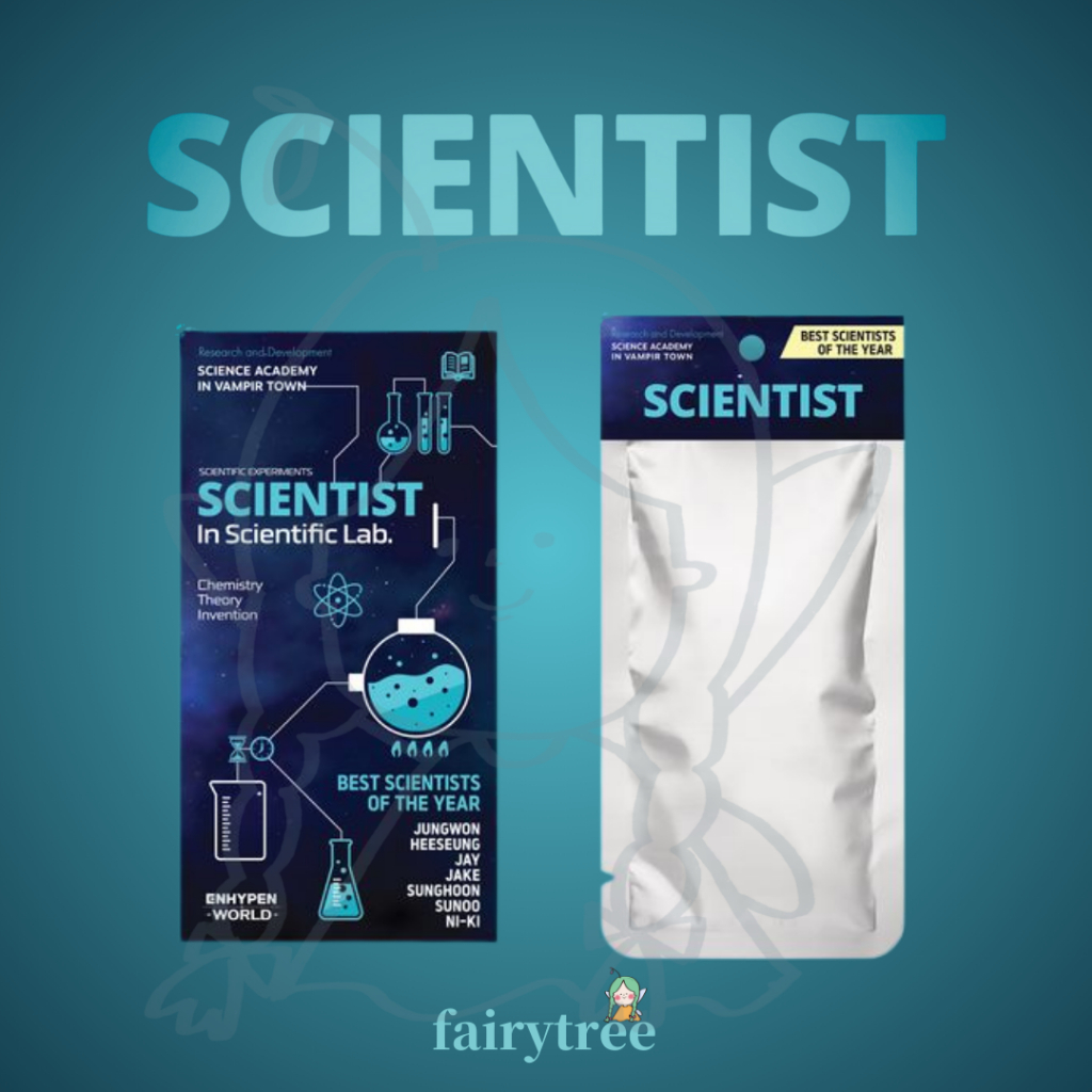 ENHYPEN WORLD COUPON CARD COLLECTION SCIENTIST 官方周邊