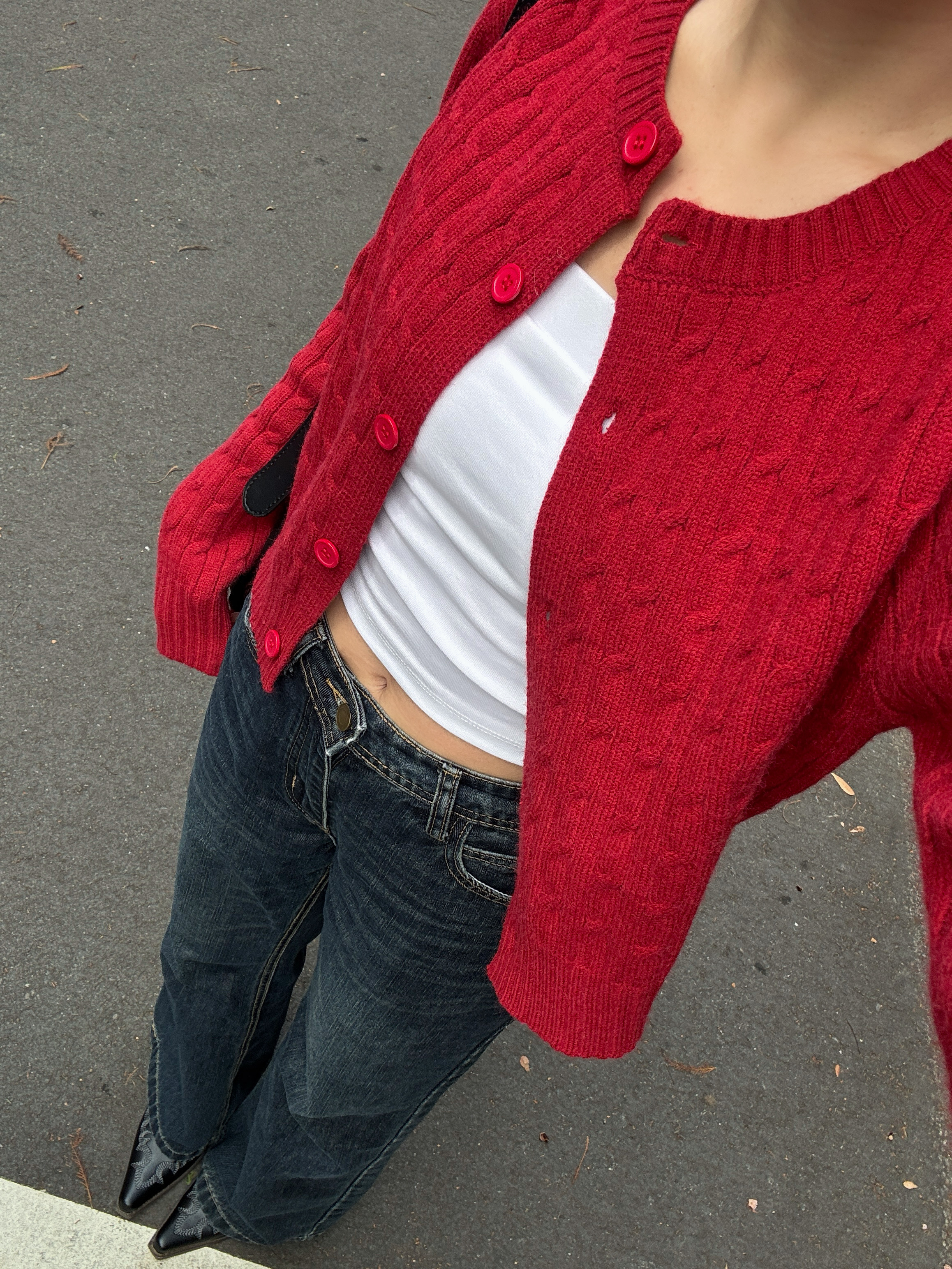 百搭推薦🧵歐美麻花針織上衣外套(2色)